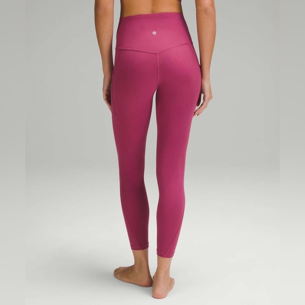 🆕 Lululemon Align High-Rise Pant with Pockets 25" in Washed Mauve Size 0